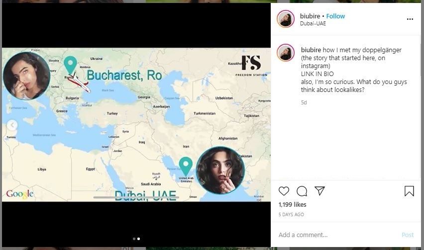 Potret Sepasang Perempuan Bak Kembar (instagram.com/biubire)