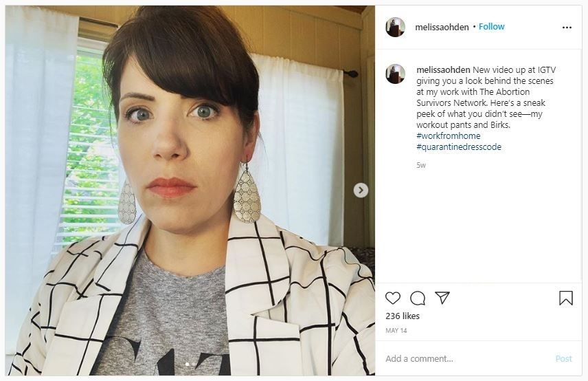Sosok Melissa Ohden yang Selamat dari Aborsi  (instagram.com/melissaohden)