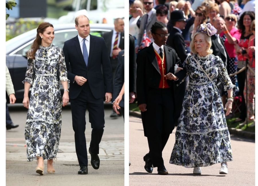 Kate Middleton dan Duchess of Kent. (Hello Magazine)