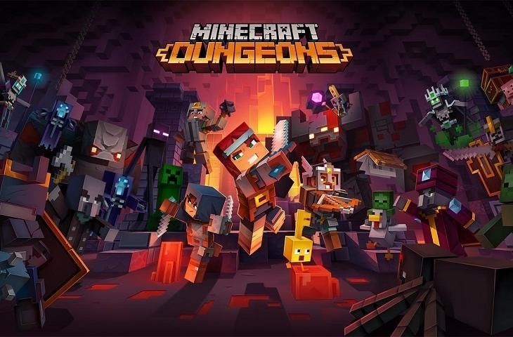 Minecraft Dungeons. (Microsoft)
