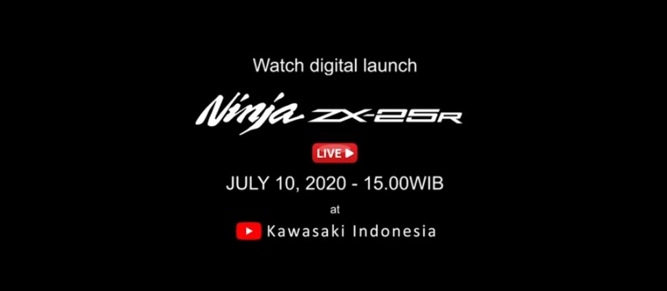 Peluncuran Kawasaki Ninja ZX-25R. (Youtube/Kawasaki Indonesia)