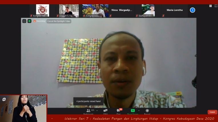 Webinar KKD 2020 seri 7 bersama Ahmad Nashih Luthfi. (YouTube)