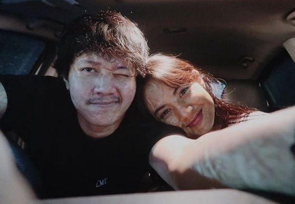 Aurelie Moeremans dan Hanif Ramadhana [Instagram]