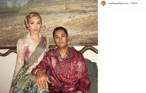 Panji Trihatmodjo dan Varsha Strauss [Instagram]