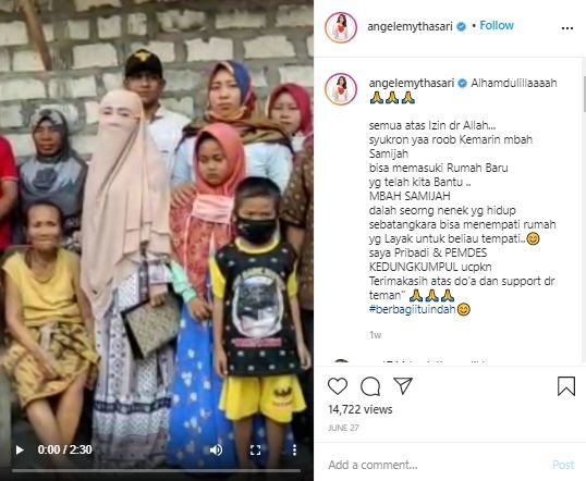 Kades cantik mantan biduan jadi idola baru warganet (Instagram)