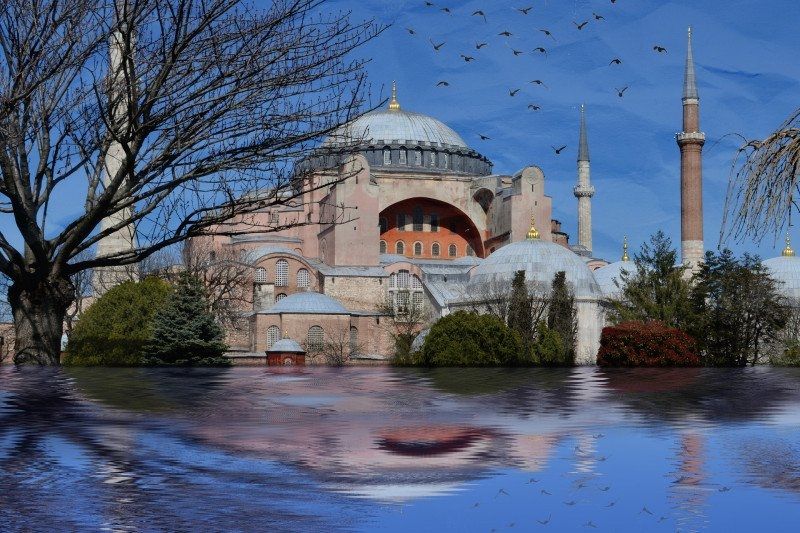 Hagia Sophia di Istanbul, Turki. (Murat Demirkan/Pixabay)