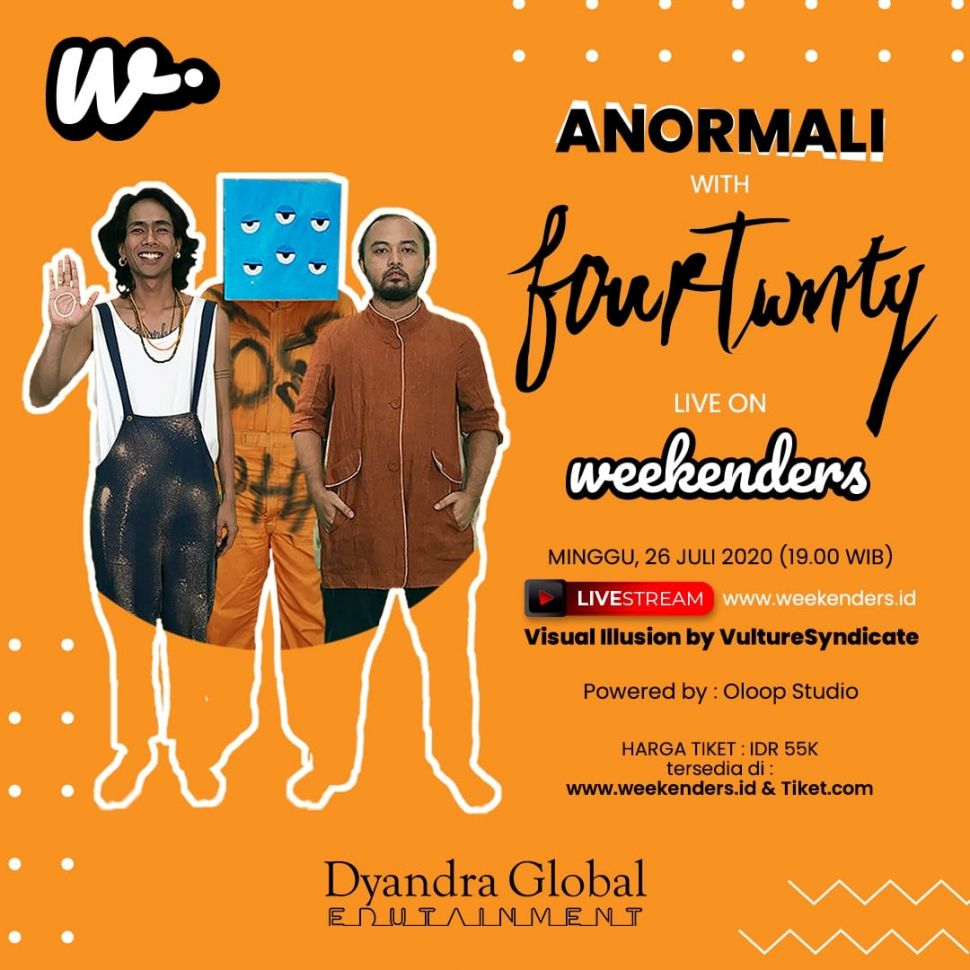 Fourtwnty akan tampil di WEEKENDERS.ID