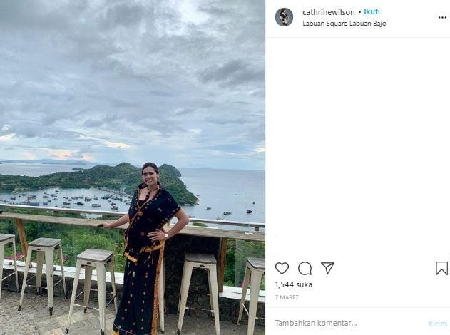 Tersandung Kasus Narkoba, Intip Kembali 5 Potret Liburan Catherine Wilson. (Instagram/@catherinewilson)