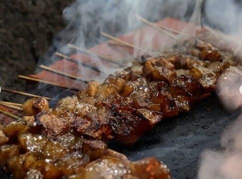 Sate Vegan Ngawonggo di Kedai Tomboan. (Instagram/@tomboan_)