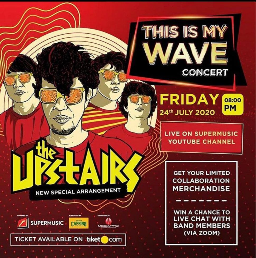 The Upstairs akan tampil di This is My Wave Concert