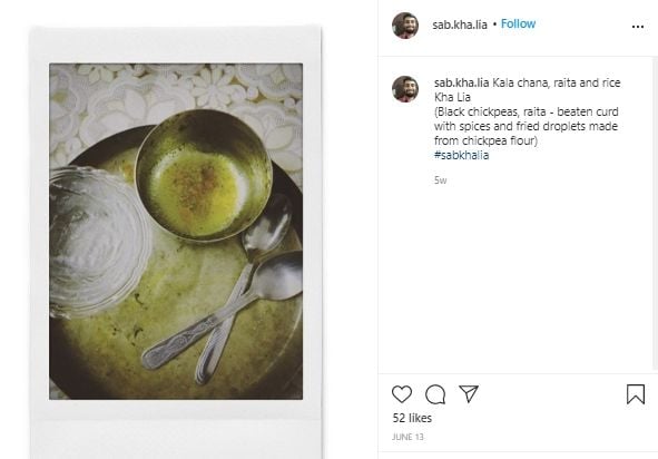 Nyentrik Banget, Pria Ini Hobi Pamer Piring Kosong Tanpa Makanan. (Instagram/@sab.kha.lia)