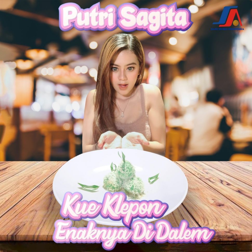 Putri Sagita dengan lagu "Kue Klepon Enaknya di Dalem". [Instagram]