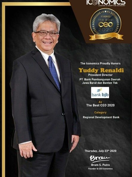 Yuddy Renaldi, Direktur Utama Bank BJB. (Dok : BJB)