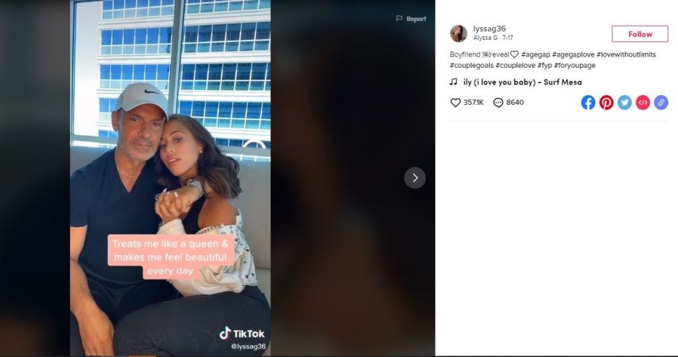 Jadi Kontroversi, Wanita Ini Dianggap Memanfaatkan Harta Pacar Lebih Tua (tiktok.com/@lyssag36)