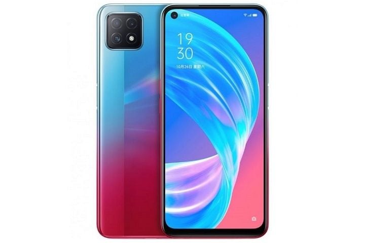 Oppo A72 5G varian warna Neon. (Oppo China)