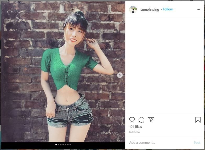 Su Naing, Wanita Myanmar dengan Pinggang Super Kecil (instagram.com/sumohnaing)