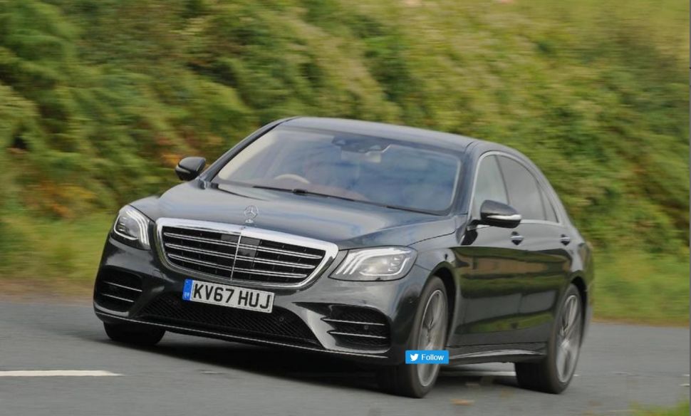 Mercedes-Benz S-Class S350 D. (autocar.co.uk)