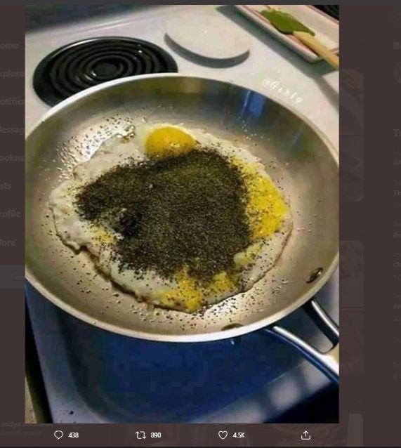 Viral Kompilasi Masakan Gagal Buatan Istri, Fotonya Bikin Ngelus Dada. (Twitter/@yolla_anggita)