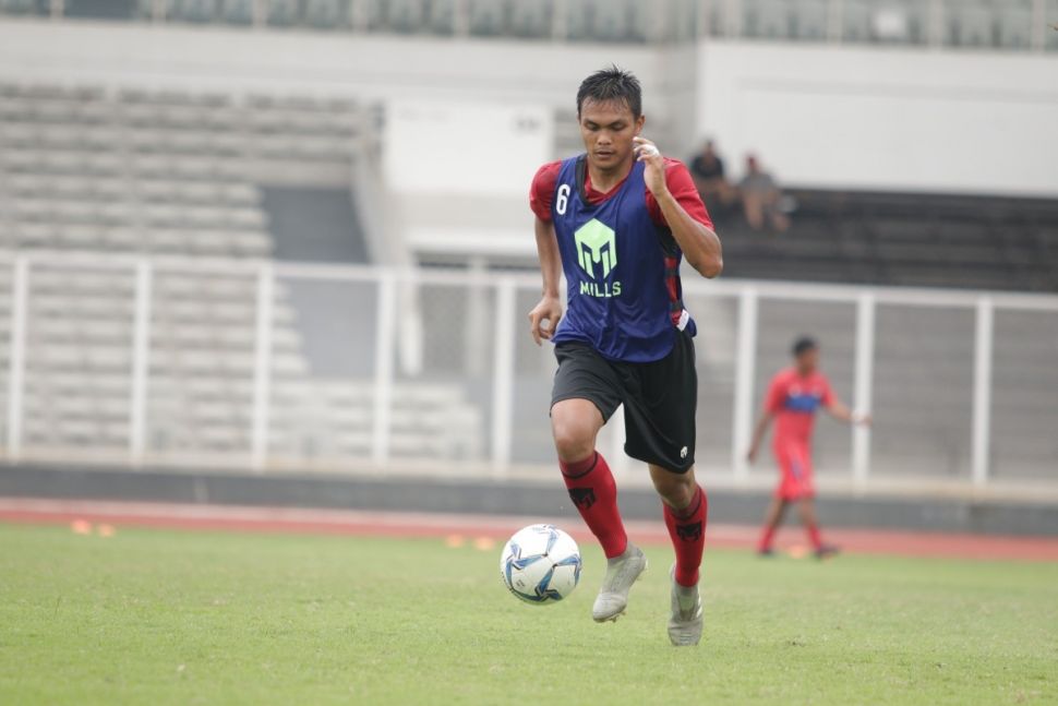 Pemain Persebaya Surabaya sekaligus penggawa Timnas Indonesia, Rachmat Irianto atau Rian (dok. Persebaya).