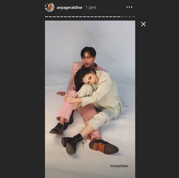 Rizky Febian dan Anya Geraldine [Instagram]