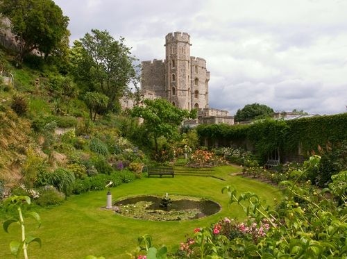 Taman di Kastil Windsor. (Shutterstock)