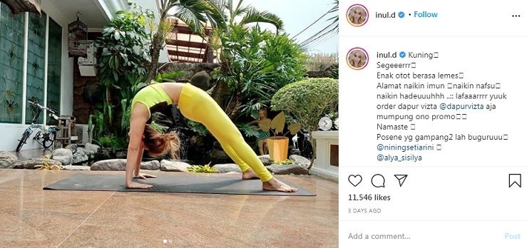 Unggahan Inul Daratista [Instagram]