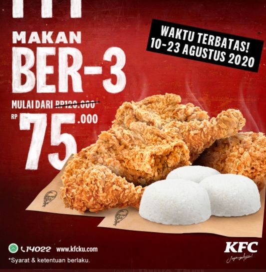 Jelang HUT RI Ke-75, Catat Promo 17 Agustus 2020 di Gerai Makanan Ini. (Twitter/@txtfrombrand)