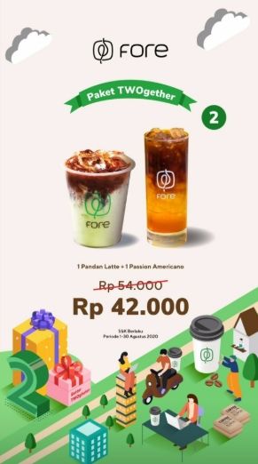 Sambut HUT RI Ke-75, Deretan Gerai Minuman Ini Berikan Promo 17 Agustus. (Twitter/@txtfrombrand)