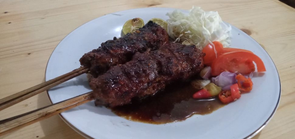 Sate Kambing Pak H. Bejo (Suara.com/Lilis)