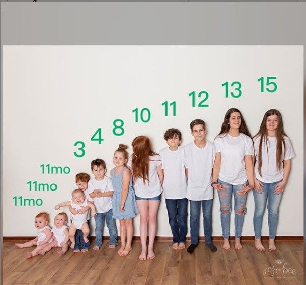 Perempuan dengan 11 anak. (Dok: Instagram/our_large_family_life)