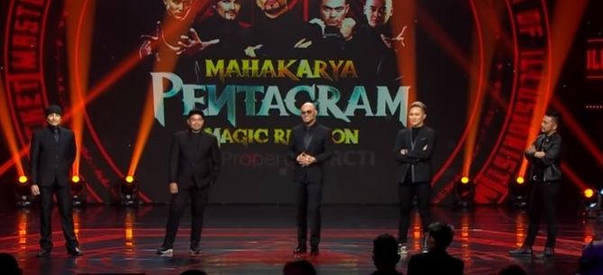 Grup sulap Pentagram [Instagram/@mastercorbuzier]