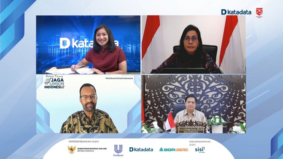 Pembicara dalam Webinar Jaga UMKM Indonesia