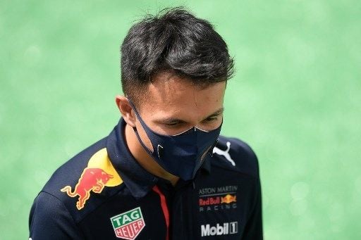 Pebalap Red Bull Racing Alexander Albon. [AFP]