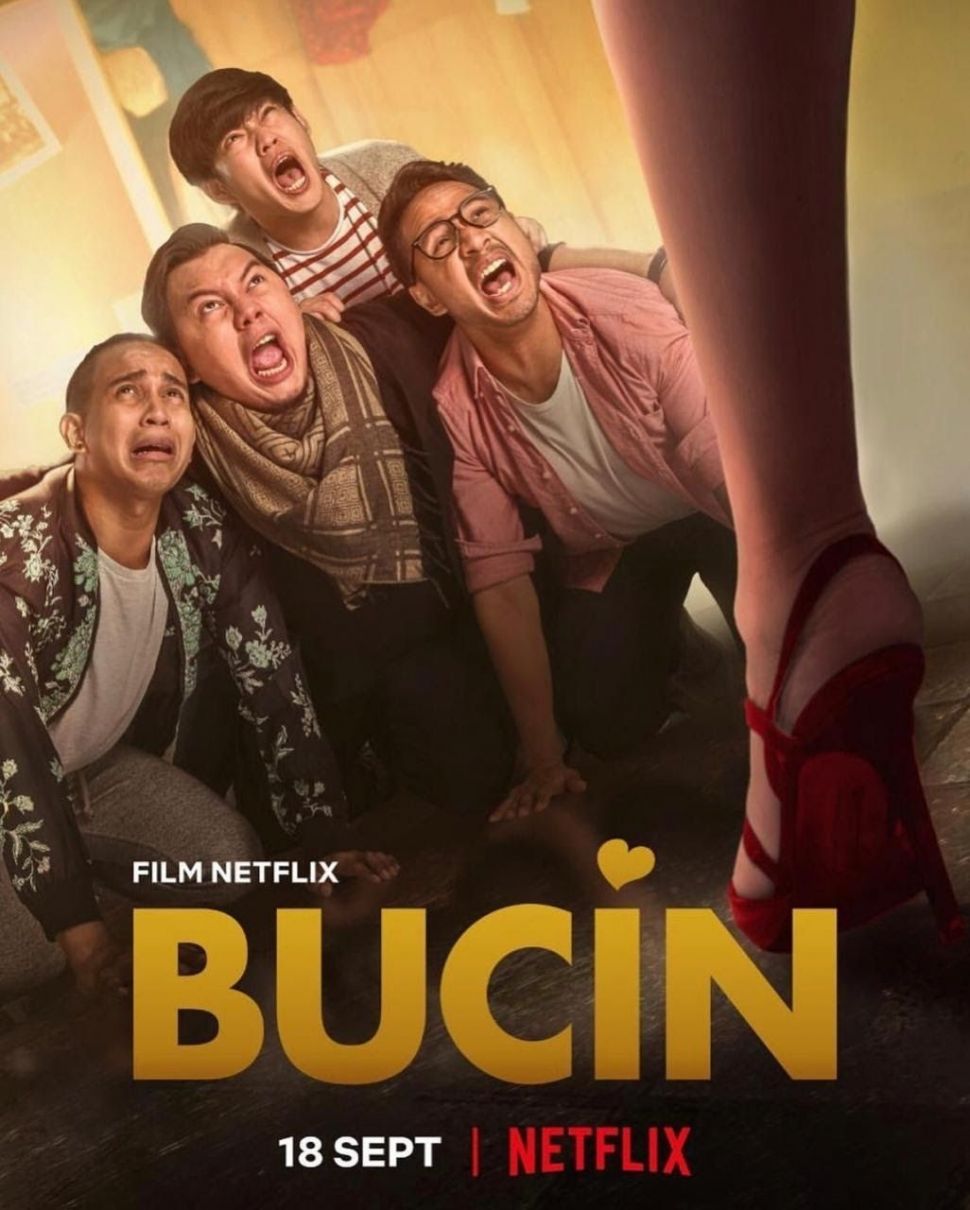 Poster Film Bucin di Netflix