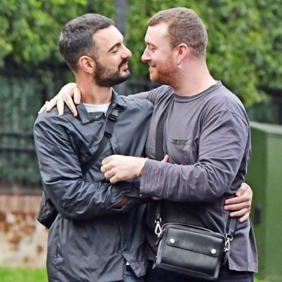 Sam Smith Tepergok Ciuman dengan Pacar Lelakinya, Francois Rocci