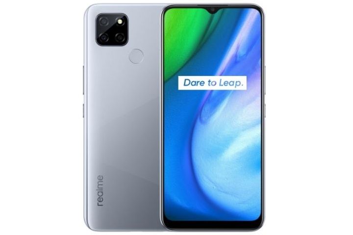 Realme V3 varian warna Moonlight Silver. (Realme China)