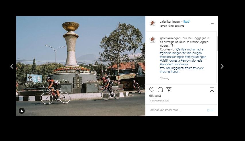 Tour de Linggarjati. (Instagram/@galerikuningan)