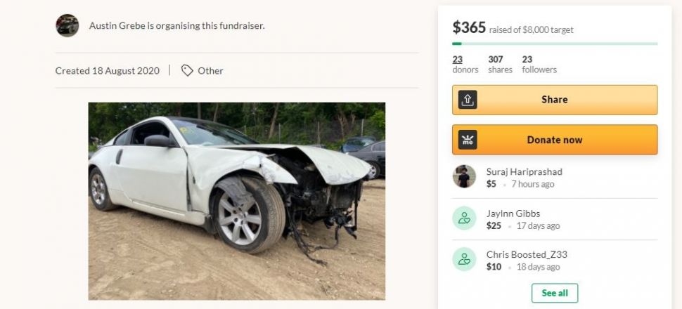 Pacar Kecelakaan, Pria Ini Temukan Bukti Perselingkuhan (gofundme.com)