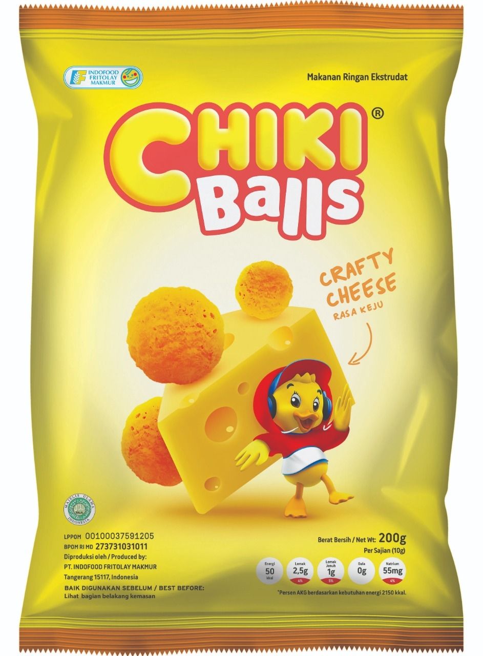 Chiki kemasan jumbo 200 gram. (Dok. Chiki)