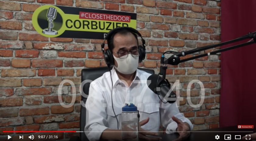 Tangkapan Layar Video Budi Karya dalam YouTube Deddy Corbuzier (YouTube/Deddy Corbuzier).