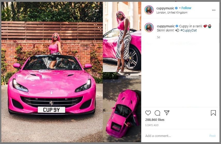 Pebisnis Nigeria Femi Otedola Beli Ferrari untuk Tiga Putrinya (instagram.com/cuppymusic)