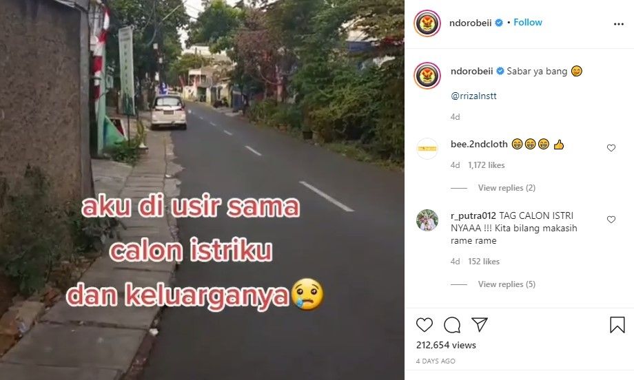 Pria Diusir Keluarga Calon Istri Gegara Bercanda Endingnya Bikin Ngakak