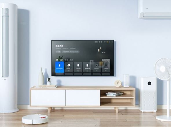 Redmi Smart TV A50 terkoneksi dengan smart IoT milik Xiaomi. (JD.com)