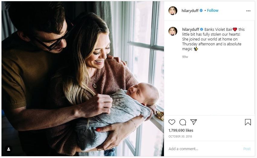 Hilary Duff Ungkap Pernah Minum Plasenta Bayi (instagram.com/hilaryduff)