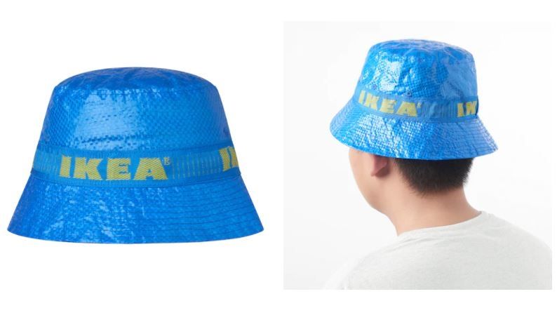 Ikea Buat Topi dari Bahan Tas Belanja (tangkap layar ikea.com)