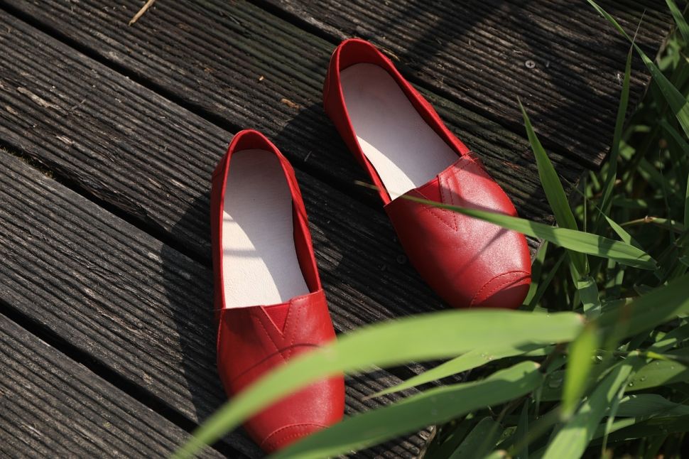 Ilustrasi sepatu model flat shoes. (Pixabay/Bella Zhong)