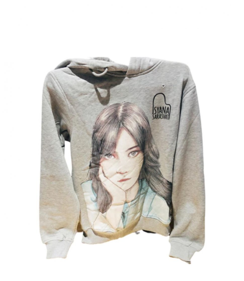 Isyana Sarasvati Lelang Sweater (Dok. BenihBaik.com)