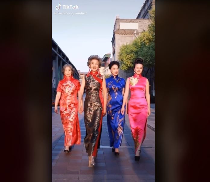 Glamma Beijing, Grup Model Lansia (tiktok.com/@fashion_grannies)