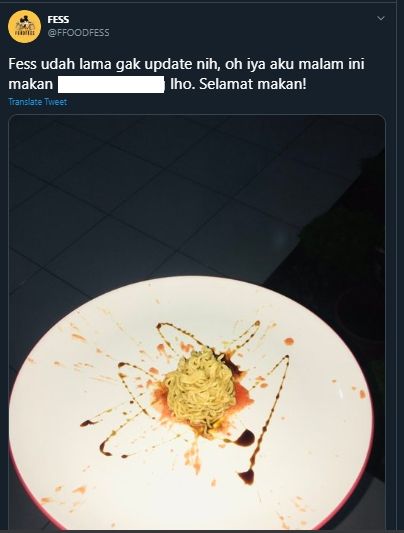 Kocak! Karya Mi Instan Mewah Ini Dapat Komentar Menohok dari Chef Arnold. (Twitter/@FFOODFESS)