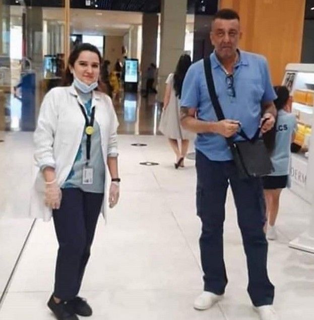 Penampilan Sanjay Dutt yang terlihat mengkhawatirkan. [Instagram]